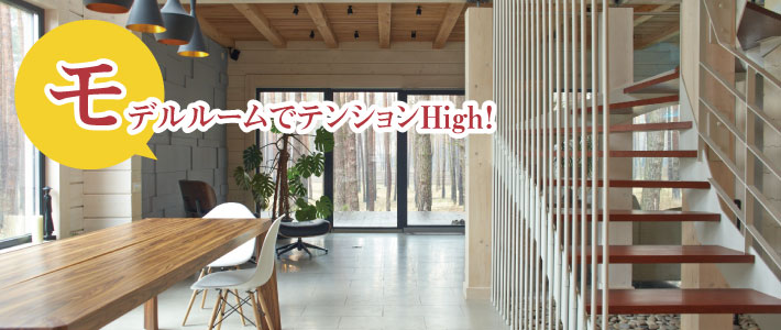 モデルルームでテンションHigh!新築の購入へ